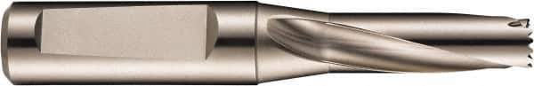 DORMER - 15.6 to 16.5mm Diam, 3xD, 3/4" Shank Diam, 59.5mm Flute, 131.5mm OAL, Replaceable Tip Drill - H853 Toolholder, Series H853 - Eagle Tool & Supply
