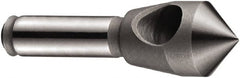 DORMER - 28mm Head Diam, 12mm Shank Diam, 1 Flute 90° Cobalt Countersink - Eagle Tool & Supply