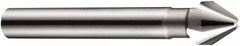 DORMER - 10mm Shank Diam, 3 Flute 60° High Speed Steel Countersink - Eagle Tool & Supply