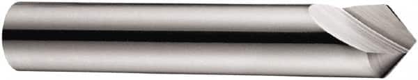 DORMER - 20mm Head Diam, 10mm Shank Diam, 1 Flute 90° High Speed Steel Countersink - Eagle Tool & Supply