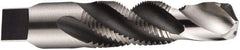 DORMER - 3/8-18 NPT, 3-1/2" OAL, 3/8" Drill Diam, Combination Drill & Tap - 4 Flutes, High Speed Steel, Bright Finish - Eagle Tool & Supply