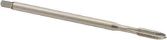 DORMER - M3x0.50 Metric Coarse 3 Flute Bright Finish Cobalt Spiral Point Extension Tap - Plug Chamfer, 66mm OAL, 6H Class of Fit, Series E606 - Exact Industrial Supply
