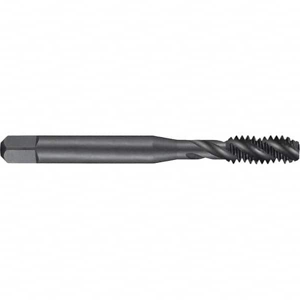 DORMER - 3/8-16 BSW 3 Flute Bottoming Spiral Flute Tap - Eagle Tool & Supply