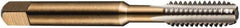 DORMER - 5/8-11 BSW, 4 Flute, Bottoming, Plug & Taper, Bright Finish, High Speed Steel Tap Set - Right Hand Cut, 102mm OAL, Medium Class of Fit, Series E531 - Eagle Tool & Supply