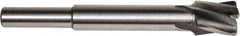 Union Butterfield - 1/4" Diam, 1/4" Shank, Diam, 4 Flutes, Straight Shank, Interchangeable Pilot Counterbore - 2-3/8" OAL, 1/2" Flute Length, Bright Finish, High Speed Steel, Aircraft Style - Eagle Tool & Supply