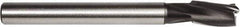 Union Butterfield - 25/32" Diam, 1/2" Shank, Diam, 3 Flutes, Straight Shank, Interchangeable Pilot Counterbore - 5-3/8" OAL, 1-1/4" Flute Length, Bright Finish, High Speed Steel, Aircraft Style - Eagle Tool & Supply