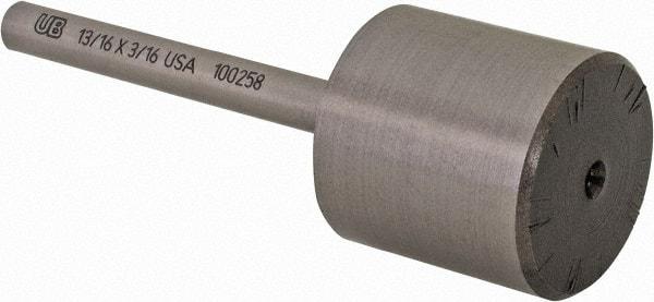 Union Butterfield - 13/16" Head Diam, 3/16" Shank Diam, Counterbore Pilot - Bright Finish, High Speed Steel - Eagle Tool & Supply