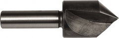 Union Butterfield - 1-1/4" Head Diam, 1/2" Shank Diam, 1 Flute 90° High Speed Steel Countersink - Eagle Tool & Supply