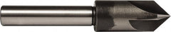 Union Butterfield - 3/4" Head Diam, 1/2" Shank Diam, 4 Flute 82° High Speed Steel Countersink - Eagle Tool & Supply