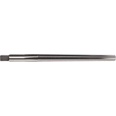 Union Butterfield - #2 Pin, 0.201" Diam, 0.16" Small End, 13/64" Diam Straight Shank, 1-15/16" Flute, Taper Pin Reamer - Eagle Tool & Supply