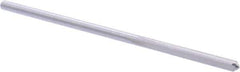 Union Butterfield - 1/8" High Speed Steel 4 Flute Chucking Reamer - Straight Flute, 0.119" Straight Shank, 7/8" Flute Length, 3-1/2" OAL - Eagle Tool & Supply