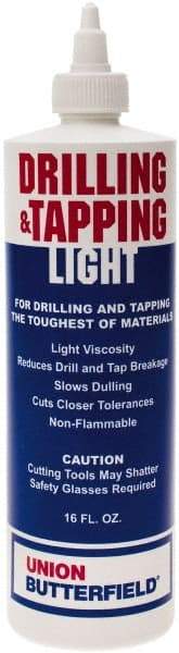 Union Butterfield - 16 oz Bottle Cutting & Tapping Fluid - Use on Ferrous Metals & Nonferrous Metals - Eagle Tool & Supply