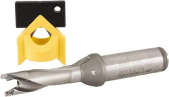 Kennametal - 13.1 to 13.49mm Diam, 3xD, 40.49mm Max Depth, 15.88mm Shank Diam, 2.284" Flute, 111.51mm OAL, Replaceable Tip Drill - P Seat Size, KTIP Toolholder, Series KenTIP - Eagle Tool & Supply