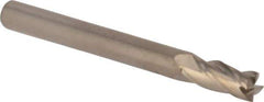 M.A. Ford - 5mm, 11mm LOC, 5mm Shank Diam, 51mm OAL, 4 Flute, Solid Carbide Square End Mill - Single End, Uncoated, 30° Helix, Centercutting, Right Hand Cut, Right Hand Flute, Series 163 - Eagle Tool & Supply