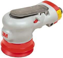 3M - 12,000 OPM, 17 CFM Air Consumption, 90 psi Air Pressure, Palm Air Orbital Sander - Round Pad, - Eagle Tool & Supply