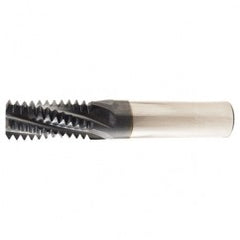 ‎1-11.5 5 Flute NPT Coolant Through Thread Mill-TiAlN - Eagle Tool & Supply
