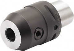 Seco - C6 Modular Connection 25mm Hole End Mill Holder/Adapter - 63mm Nose Diam, 80mm Projection, Through-Spindle Coolant - Exact Industrial Supply
