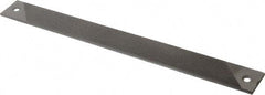 PFERD - 14" Long, Smooth Cut, Flat American-Pattern File - Single Cut, 0.38" Overall Thickness, Flexible - Eagle Tool & Supply