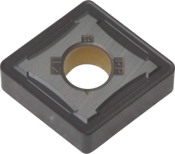 Kennametal - CNMG543 RP Grade KCP10 Carbide Turning Insert - TiCN/Al2O3 Finish, 80° Diamond, 5/8" Inscr Circle, 1/4" Thick, 3/64" Corner Radius - Eagle Tool & Supply