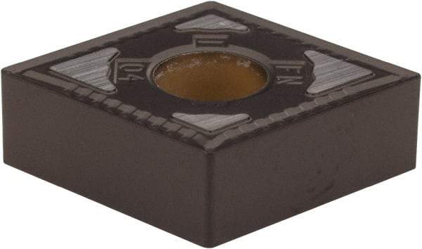 Kennametal - CNMG431 FN Grade KCP05 Carbide Turning Insert - TiCN/Al2O3 Finish, 80° Diamond, 1/2" Inscr Circle, 3/16" Thick, 1/64" Corner Radius - Eagle Tool & Supply