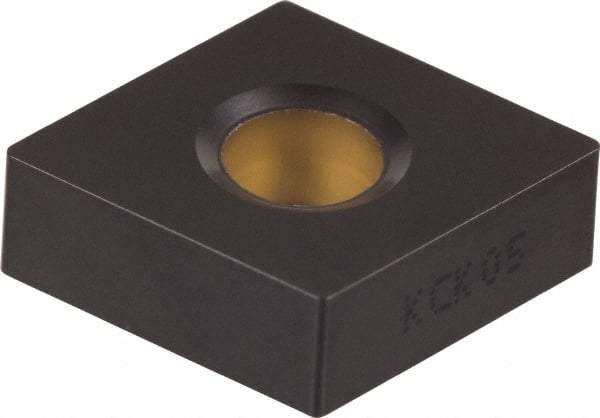 Kennametal - CNMA644 Grade KCK20 Carbide Turning Insert - TiCN/Al2O3 Finish, 80° Diamond, 3/4" Inscr Circle, 1/4" Thick, 1/16" Corner Radius - Eagle Tool & Supply