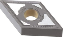 Kennametal - DNMG431 FN Grade KCK05 Carbide Turning Insert - TiCN/Al2O3 Finish, 55° Diamond, 1/2" Inscr Circle, 3/16" Thick, 1/64" Corner Radius - Eagle Tool & Supply