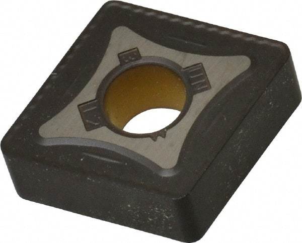 Kennametal - CNMG543 UN Grade KCK15 Carbide Turning Insert - TiCN/Al2O3 Finish, 80° Diamond, 5/8" Inscr Circle, 1/4" Thick, 3/64" Corner Radius - Eagle Tool & Supply