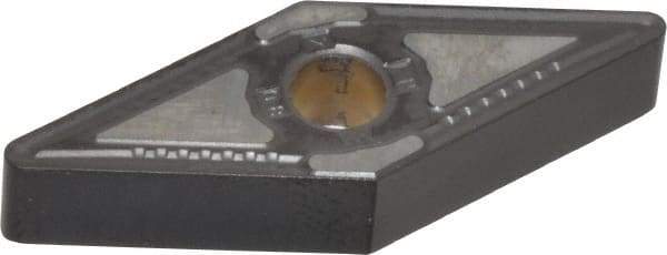 Kennametal - VNMG332 FN Grade KCP10 Carbide Turning Insert - TiCN/Al2O3 Finish, 35° Diamond, 3/8" Inscr Circle, 3/16" Thick, 1/32" Corner Radius - Eagle Tool & Supply