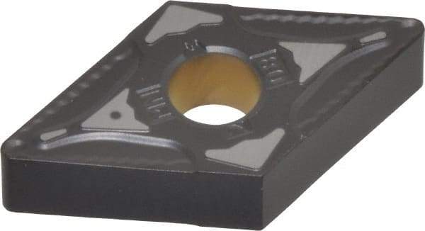 Kennametal - DNMG432 MN Grade KCP10 Carbide Turning Insert - TiCN/Al2O3 Finish, 55° Diamond, 1/2" Inscr Circle, 3/16" Thick, 1/32" Corner Radius - Eagle Tool & Supply