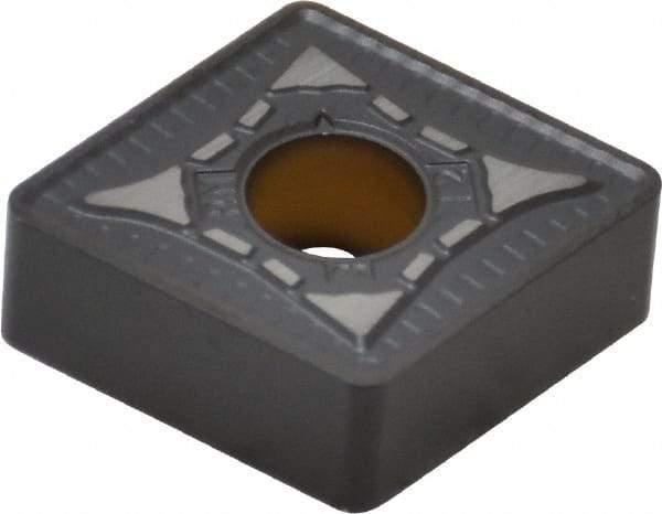 Kennametal - CNMG543 RN Grade KCP10 Carbide Turning Insert - TiCN/Al2O3 Finish, 80° Diamond, 5/8" Inscr Circle, 1/4" Thick, 3/64" Corner Radius - Eagle Tool & Supply