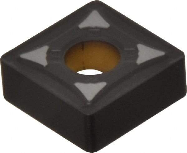 Kennametal - SNMG432 MN Grade KCP25 Carbide Turning Insert - TiCN/Al2O3 Finish, 90° Square, 1/2" Inscr Circle, 3/16" Thick, 1/32" Corner Radius - Eagle Tool & Supply