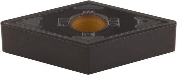 Kennametal - DNMG432 FN Grade KCP25 Carbide Turning Insert - TiCN/Al2O3 Finish, 55° Diamond, 1/2" Inscr Circle, 3/16" Thick, 1/32" Corner Radius - Eagle Tool & Supply