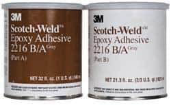 3M - 32 oz Can Two Part Epoxy - 90 min Working Time, 3,200 psi Shear Strength, Series 2216 - Eagle Tool & Supply