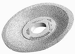 Grier Abrasives - 7 Inch Diameter x 1-1/4 Inch Hole x 1/2 Inch Thick, 80 Grit Tool and Cutter Grinding Wheel - Eagle Tool & Supply