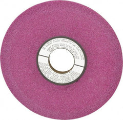 Grier Abrasives - 6" Diam, 1-1/4" Hole Size, 1/2" Overall Thickness, 60 Grit, Type 12 Tool & Cutter Grinding Wheel - Medium Grade, Aluminum Oxide, J Hardness, Vitrified Bond, 4,138 RPM - Eagle Tool & Supply