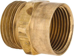 ANDERSON METALS - 3/4 MGHT & 3/4 FPT Garden Hose Male x FIP - Lead Free Brass, Male Hose to Female Pipe Connector - Eagle Tool & Supply