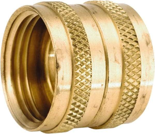 ANDERSON METALS - 3/4 GHT Garden Hose Female Swivel - Lead Free Brass, Female Hose to Female Hose Swivel Connector - Eagle Tool & Supply