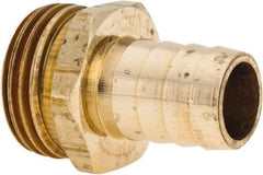 ANDERSON METALS - 3/4 GHT Garden Hose Barb x Male - Lead Free Brass, Male Hose to Barb Connector - Eagle Tool & Supply