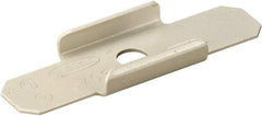 Hubbell Wiring Device-Kellems - 2.51 Inch Long, Raceway Clip - Ivory, For Use with HBL500 Series Raceways and HBL750 Series Raceways - Eagle Tool & Supply