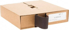 Made in USA - 2" x 50 Yd 80 Grit Aluminum Oxide Cloth Roll - J Weighted Backing - Eagle Tool & Supply