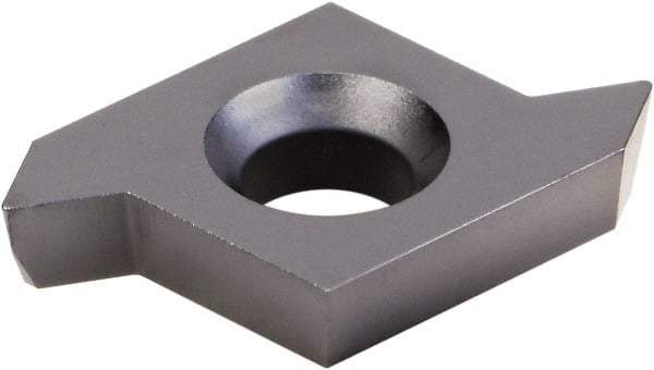 Kennametal - CPT20052 Grade KCU10, ISO Threading Insert - 10 to 2.5mm & 10 to 24 TPI Int Pitch, Right Hand Insert, AlTiN Finish, Carbide - Eagle Tool & Supply