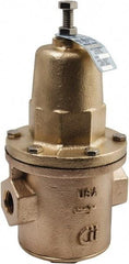 Conbraco - 400 Max psi Direct Pressure Reducing Valve - 1-1/2" Female NPT Connection, 13.19" High x 6-3/4" Wide, 25 to 75 psi Reduced Pressure Range - Eagle Tool & Supply