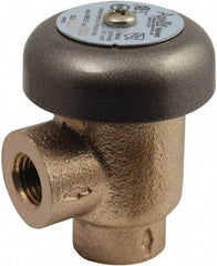 Conbraco - 1" Pipe, 125 Max psi, Bronze, Coated Lead Free Bronze, Atmospheric Type Vacuum Breaker Valve - Silicon Carbide Seal, Female NPT End Connections, Use with Potable Water Applications - Eagle Tool & Supply