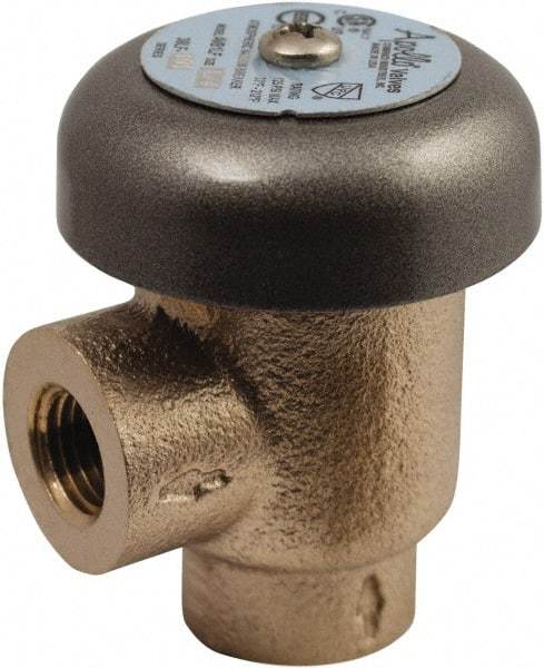 Conbraco - 1/4" Pipe, 125 Max psi, Bronze, Coated Lead Free Bronze, Atmospheric Type Vacuum Breaker Valve - Silicon Carbide Seal, Female NPT End Connections, Use with Potable Water Applications - Eagle Tool & Supply