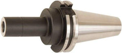 Seco - CAT50 Taper Shank 16mm Pilot Diam Shell Mill Holder - 195mm Flange to Nose End Projection, 30mm Nose Diam - Exact Industrial Supply