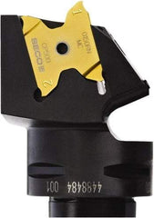Seco - System Size C5, Right Hand Cut, 0.2559" Max Depth of Cut, 0.1181" Max Width of Cut, Modular Cutoff Cutting Unit Head - X4GK25.. Insert Style, 2.3622" Head Length, 1.378" Center to Cutting Edge, Series Jetstream, Seco-Capto - Eagle Tool & Supply