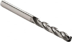 Seco - 4.83mm 130° Spiral Flute Solid Carbide Screw Machine Drill Bit - Eagle Tool & Supply