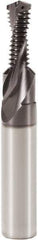 Seco - M8x1.20 Metric Coarse, 0.254" Cutting Diam, 2 Flute, Solid Carbide Helical Flute Thread Mill - Internal Thread, 2.913" OAL, 10mm Shank Diam - Eagle Tool & Supply