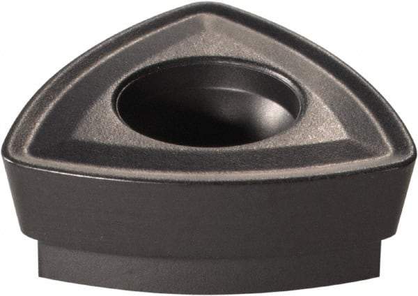 Seco - 218.19160 M11 Grade MS2500 Carbide Milling Insert - TiCN/Al2O3 Finish, 0.187" Thick, 0.44" Inscribed Circle, 0.047" Corner Radius - Eagle Tool & Supply