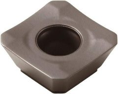 Seco - SEEX09T3 M08 Grade T350M Carbide Milling Insert - TiCN/Al2O3 Finish, 0.156" Thick, 3/8" Inscribed Circle - Eagle Tool & Supply